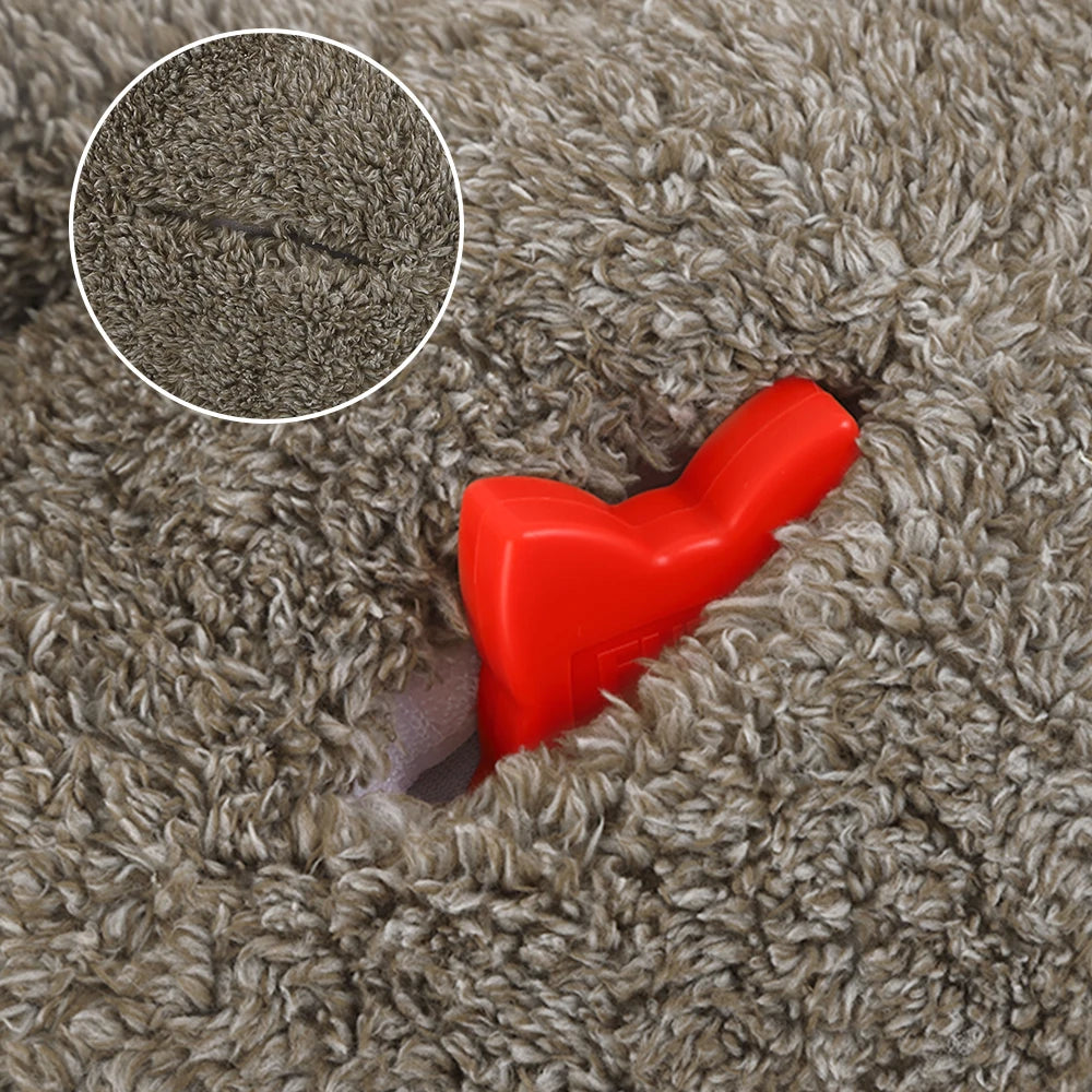 Dog Christmas Gift Forest Sloth Puppy Heartbeat Toy for Stress Relief and Soothing, Sleep Aid Crate Training Puppy Toys