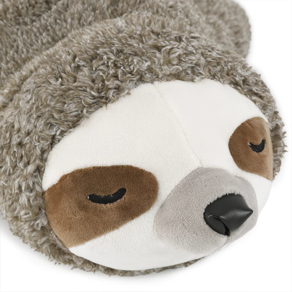 Dog Christmas Gift Forest Sloth Puppy Heartbeat Toy for Stress Relief and Soothing, Sleep Aid Crate Training Puppy Toys