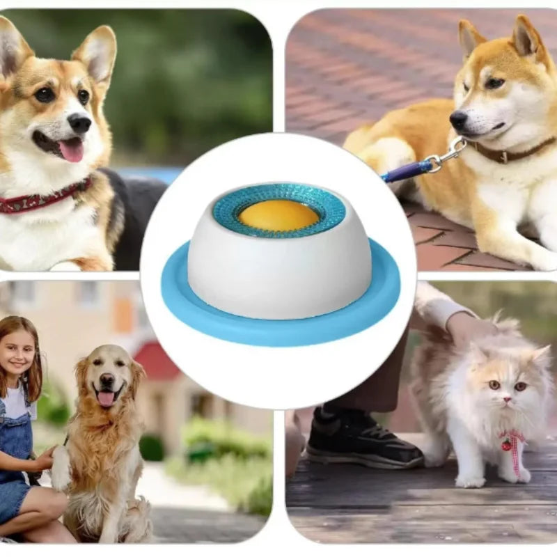 Interactive Dog Toys Slow Feeder Food Dispenser Lick Toys for Puppy Training And Cat Feeding Crate Accessory Enrichment Chew Toy