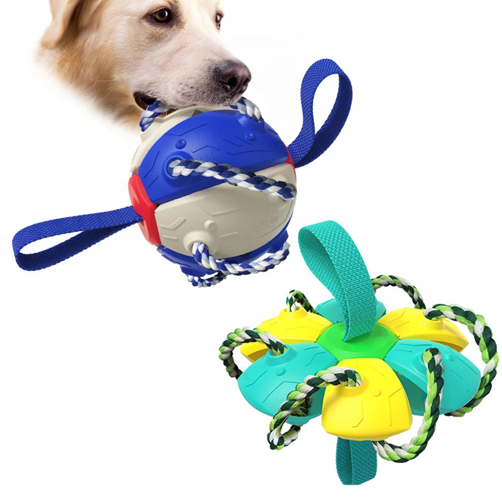 Dog Soccer Ball Interactive Toys Auto Expand Training Toys Outdoor Pet Toys Dog Training Tools