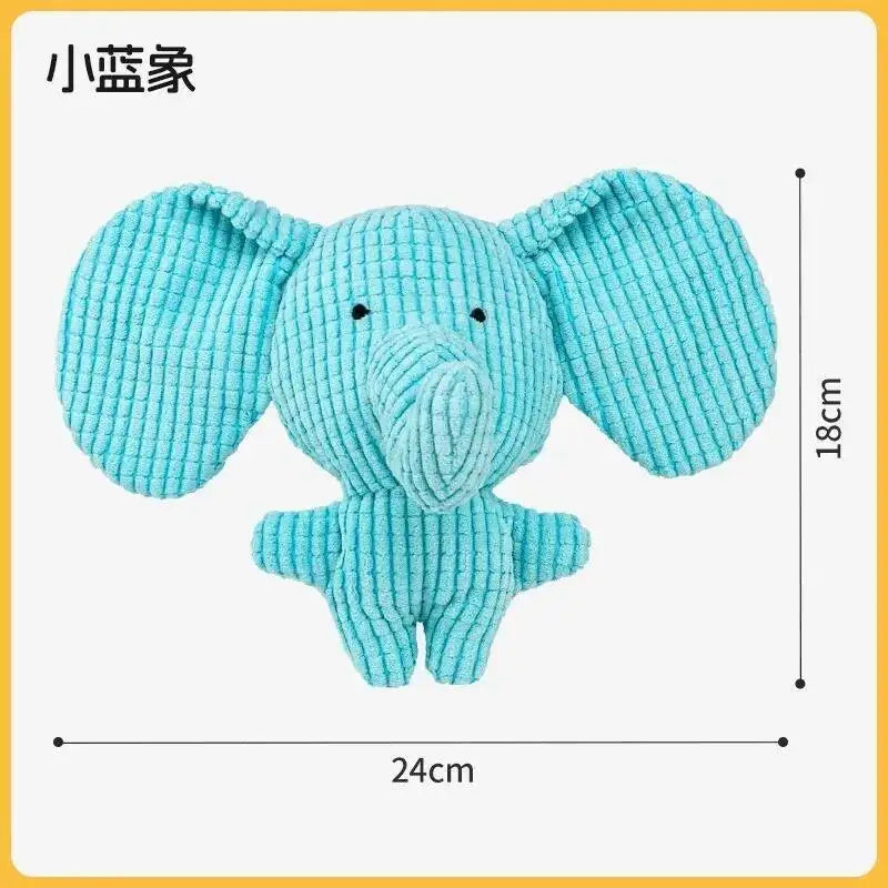 Duck Dog Toy Plush Chew Resistant Durable Dog Toy With Quacking Sound Teeth Grinding Relief Soft Companion For Small Large Dog