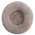 Customizable 40-90cm Round Pet Bed for Large Dog Bed Super Soft Cat Bed Long Plush Dog House for Medium Dog House Winter Warm