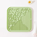 Pet Supplies Silicone Pet Licking Mat Cat Anti-choking With Slow Food Bowl Puppy Bath Distracted Licking Plate Cutlery