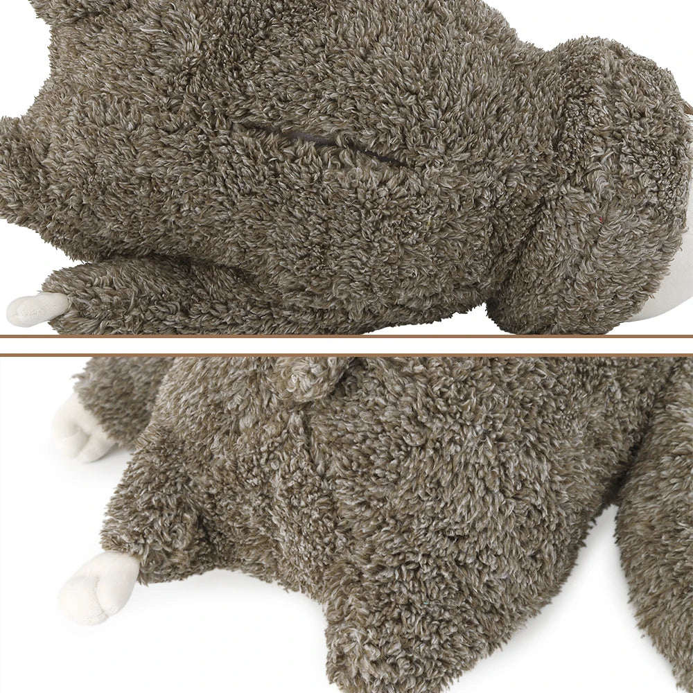 Dog Christmas Gift Forest Sloth Puppy Heartbeat Toy for Stress Relief and Soothing, Sleep Aid Crate Training Puppy Toys