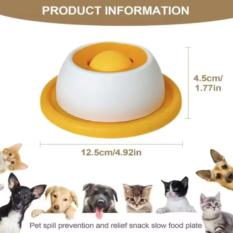 Interactive Dog Toys Slow Feeder Food Dispenser Lick Toys for Puppy Training And Cat Feeding Crate Accessory Enrichment Chew Toy